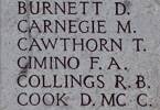 Thomas Cawthorn's name is on  Chunuk Bair New Zealand Memorial to the Missing, Gallipoli, Turkey.