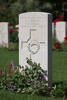 Charles's gravestone, Florence War Cemetery, Italy.
