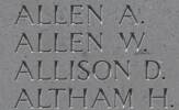 Walter's name is on Helles Memorial, Gallipoli, Turkey.