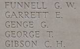 Ernest's name is inscribed on Tyne Cot Memorial to the Missing, Belgium.