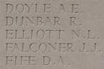 Norman's name is inscribed on Messines Ridge NZ Memorial to the Missing, West-Flanders, Belgium.