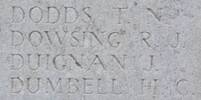 Horace's name is inscribed on Messines Ridge NZ Memorial to the Missing, West-Flanders, Belgium.