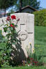 Donald's gravestone, Cassino War Cemetery, Italy.