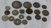 Some of Richard Horne (Dick) Templeton&#39;s souvenir coin collection many with dates from the 1880&#39;s and 1890&#39;s Egyption, Turkish, Celyonese and many others