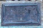 1st NZEF, 37011 Cpl D PERSTON, Rifle Brigade, died 24 September 1975 aged 78 years.