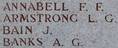 Arthur's name is on Lone Pine Memorial to the Missing, Gallipoli, Turkey.