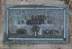 1st NZEF, 14759 Pte E CRANNEY, Div Employt Coy, died 1 September 1960. He is buried in the Taruheru Cemetery, Gisborne  Block RSA Plot 479A