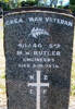 NZEF, Great War Veteran 4/1240 Spr M A BUTLER, Engineers, died 3 October 1938 aged 62.He is buried in the Taruheru Cemetery, Gisborne Blk S Plot 108