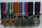 Medals belonging to Claude Harding (Junior)