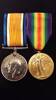 WW1 British War Medal and the Victory Medal. (J.H.F.Churchouse) No. 56139