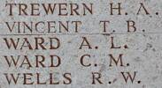 Ambrose's name is on Lone Pine Memorial to the Missing, Gallipoli, Turkey.
