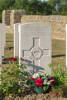  Percy's Gravestone, Marcoing British Cemetery, Nord, France.