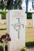 Geoffrey's gravestone, Enfidaville War Cemetery, Tunisia.