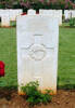 Darkie Leach&#39;s grave at Suda Bay War Cemetery, Crete,