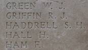 Sydney's name is inscribed on Tyne Cot Memorial to the Missing, Belgium.