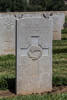 John's gravestone, Ramleh War Cemetery Palestine.