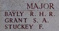 Samuel's name is on Lone Pine Memorial to the Missing, Gallipoli, Turkey.