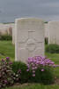 Buried at Romeries Communal Cemetery Extension, Nord-Pas-de-Calais, France.