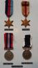 Medals awarded (posthumously) to Pvte RR Brown