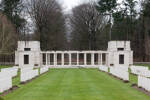 BUTTES NEW BRITISH CEMETERY (NZ) MEMORIAL  in Belgium  - Benjamin George Edmund CLIMO's name appears on this Memorial 
