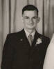 Ian Campbell in 1949 on his wedding day.