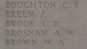 John's name is inscribed on Tyne Cot Memorial to the Missing, Belgium.