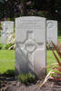 Nathaniel's gravestone, Cannock Chase War Cemetery Staffordshire, England.