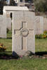 Colin's gravestone, Damascus Commonwealth War Cemetery, Syria.