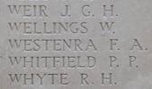 Frederick's name is inscribed on Tyne Cot Memorial to the Missing, Belgium.