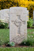 Arthur's gravestone, Sangro River War Cemetery, Italy.