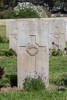  Allan's gravestone, Ramleh War Cemetery Palestine.
