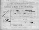 Fred Cuff Certificate of Leave