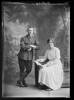 Portrait of Richard Battersby and Gladys Battersby, 1917-1918, Wellington, by Berry &amp; Co. Purchased 1998 with New Zealand Lottery Grants Board funds. Te Papa (B.045963)