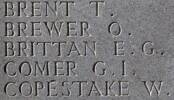Edward's name is inscribedon  Hill 60 Memorial, Gallipoli, Turkey.