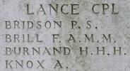 Harry's name is in scribed on Messines Ridge NZ Memorial to the Missing, West-Flanders, Belgium.