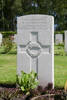 Reginald's gravestone, Cannock Chase War Cemetery Staffordshire, England.