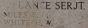 Hamish White's name is on Chunuk Bair New Zealand Memorial to the Missing, Gallipoli, Turkey.
