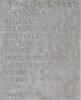 George's name is on Grevillieres New Zealand Memorial to the Missing, Pas-de-Calais, France.  