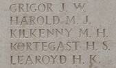 Hyde's name is inscribed on Tyne Cot Memorial to the Missing, Belgium.