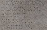 Thomas's name is on Twelve Tree Copse NZ Memorial to the Missing Gallipoli, Turkey.