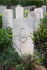 Arthur's gravestone, Trincomalee War Cemetery Sri Lanka.