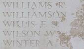Frank's name is inscribed on Messines Ridge NZ Memorial to the Missing, West-Flanders, Belgium.