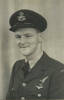 Portrait of Flight Lieutenant Dudley Watson Allen in uniform. Image kindly provided by Dennis Amoore (December 2022).