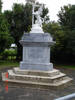 Te Karaka War Memorial with the inscription 'This stone was erected by Edward Massey Hutchinson and his wife Eleanor in memory of their dear son and his comrades from Waikohu County who lost their lives in the Great War of 1914-1918. Image kindly provided by John Halpin, CC BY John Halpin 2009.