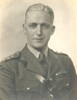 Photograph of Henri Douglas 'Buster' Harvey in uniform. Image kindly provided by Mark Bland (August 2023).