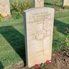 Photograph of Te Wiremu Wharepapa's grave at the War Cemetery in Assisi. Image kindly provided by Helena Gill (October 2023).