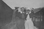 Sisters de Lisle and Pengally, Codford Camp. Collection of Hawke's Bay Museums Trust, Ruawharo Tā-ū-rangi, 3659(n)