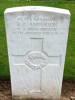 Headstone, Favreuil British Cemetery (photo Jo Larsen-Harris 2013) - No known copyright restrictions