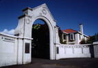 New Plymouth Boy's High School memorial gate (Photo G. Fortune in 2002) - Image has All Rights Reserved