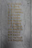 Name panel, Northcote War Memorial (photo G. Parry October 2013) - No known copyright restrictions